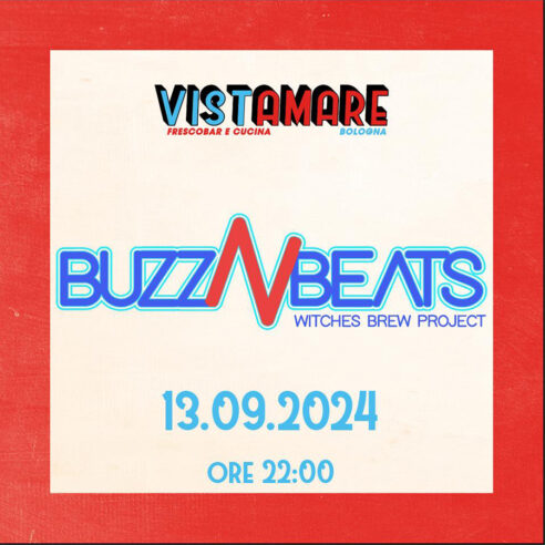 Locandina n. 1 del concerto musicale "Buzz N Beats Live at Vistamare - 13.09.2024".