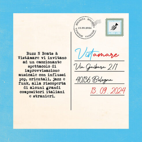 Locandina n. 2 del concerto musicale "Buzz N Beats Live at Vistamare - 13.09.2024".